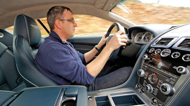Aston Martin Virage inside
