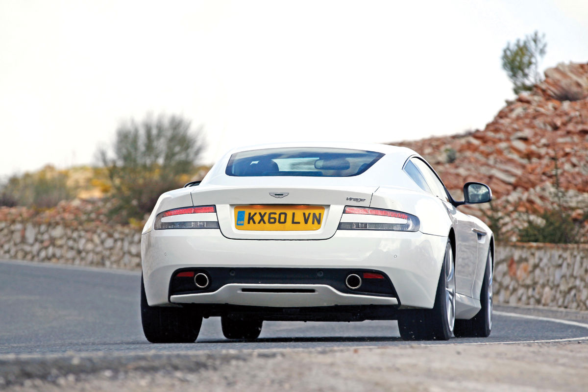 Aston Martin Virage rear
