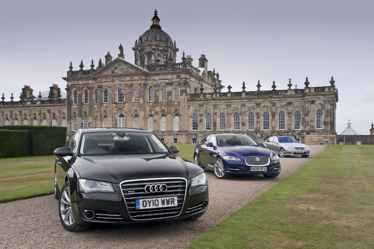 Audi A8 vs rivals