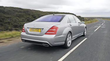 Mercedes S350 rear