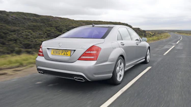 Mercedes S350 rear