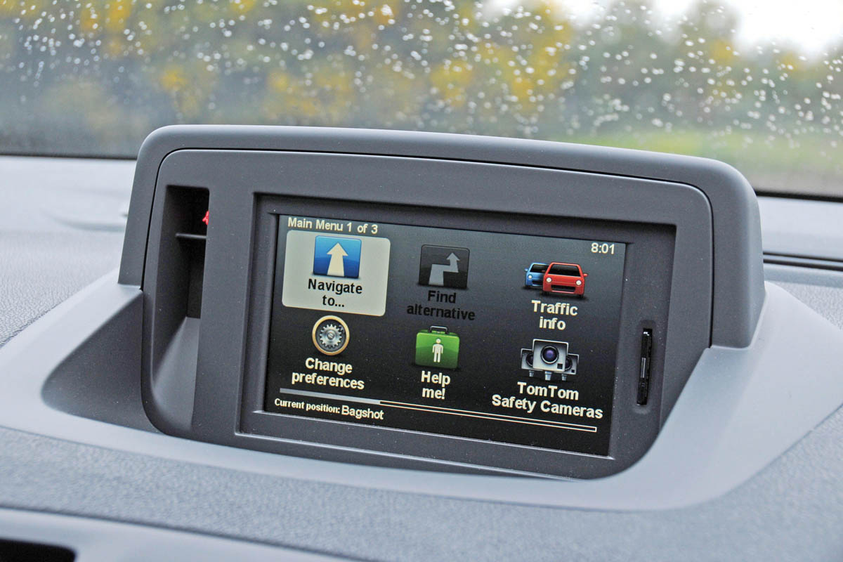 Renault Megane ST sat-nav