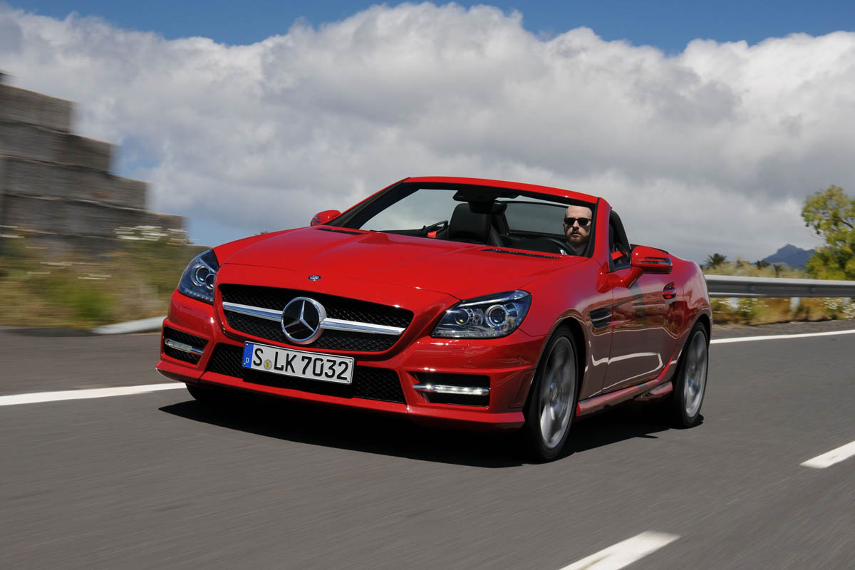 Mercedes SLK 350 front