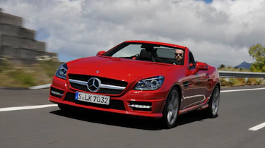 Mercedes SLK 350 front
