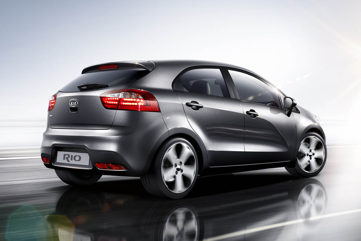 New Kia Rio static rear