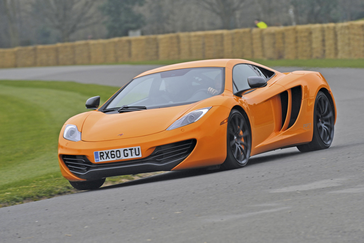 McLaren MP4-12C corner