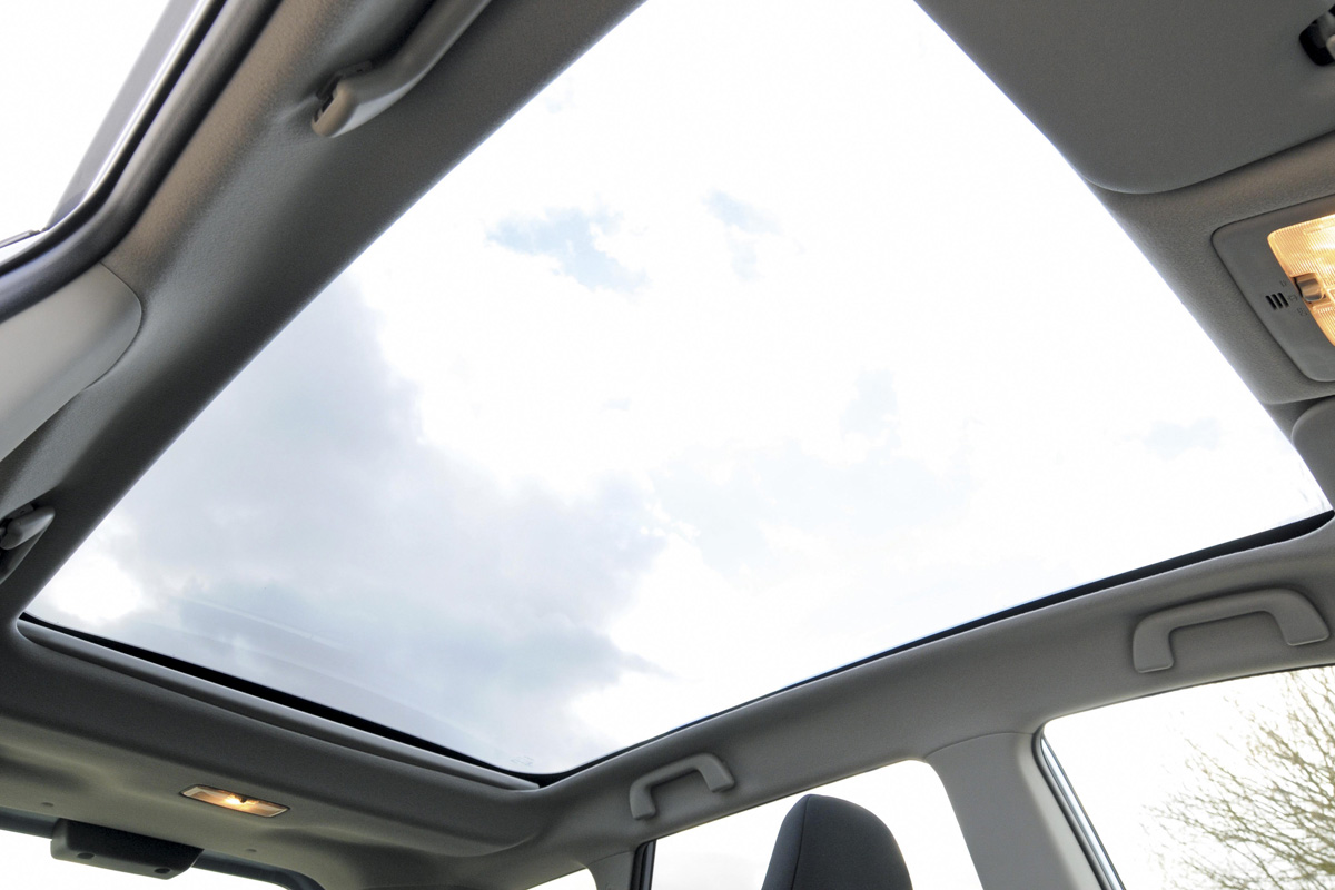 Toyota Verso-S sunroof