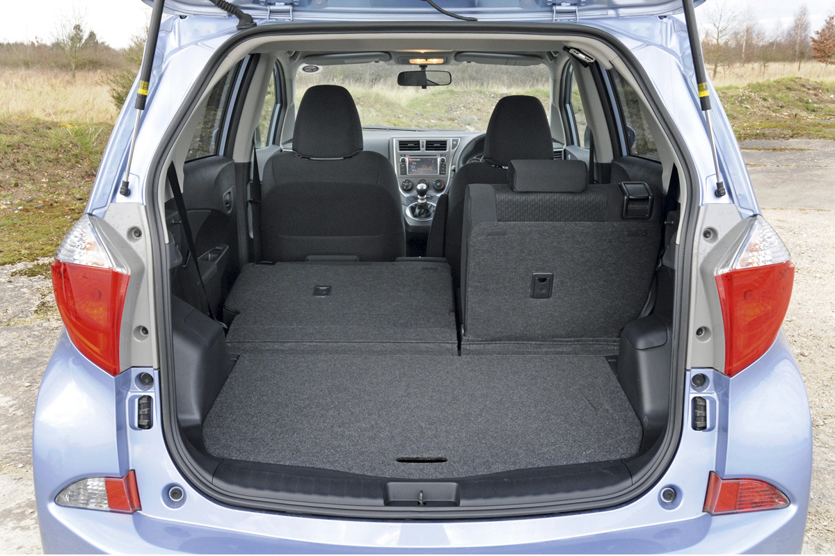 Toyota Verso-S trunk