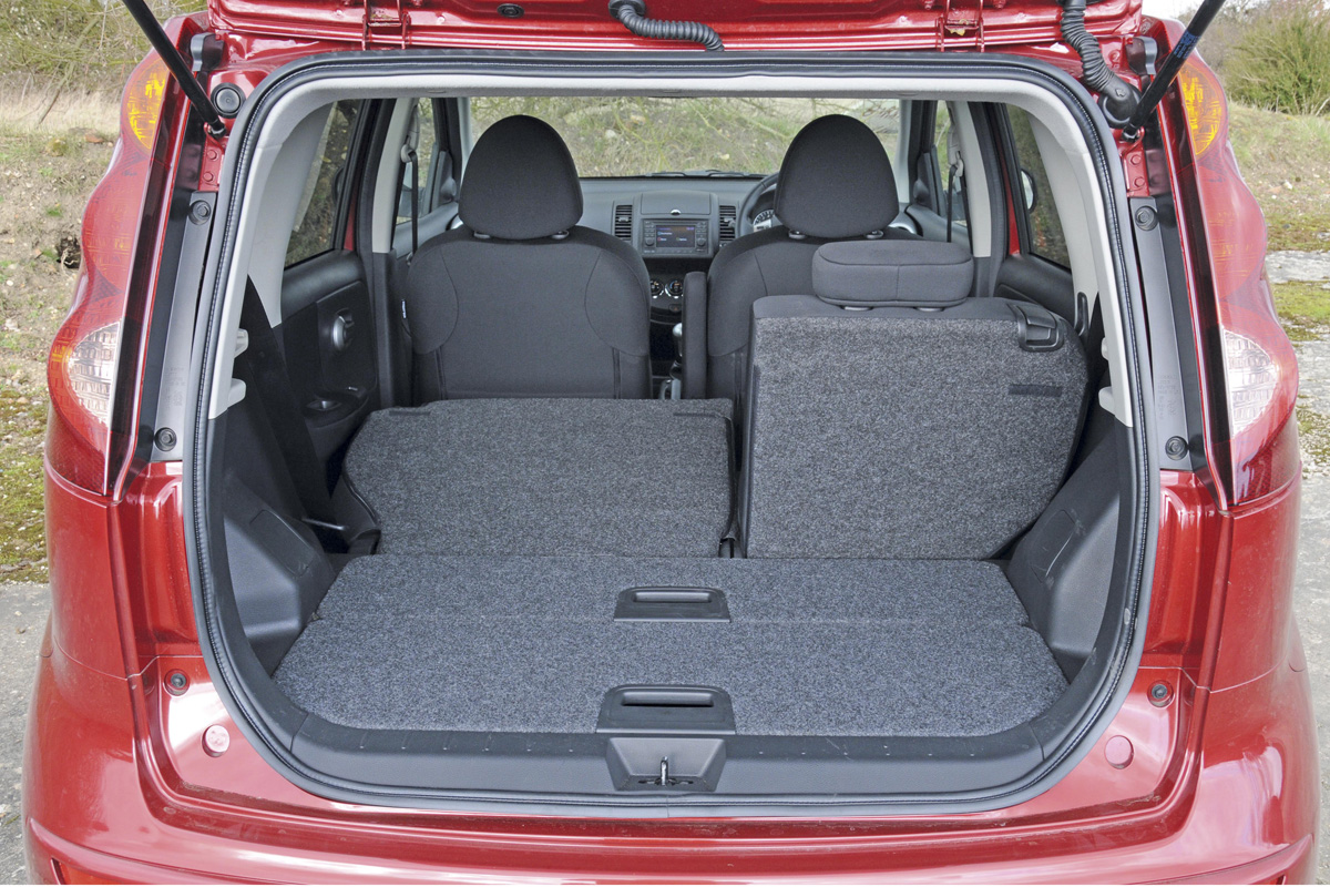 Nissan Note boot