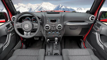 Jeep Wrangler interior