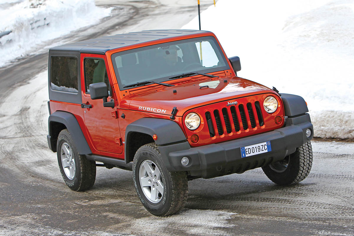 Jeep Wrangler corner