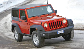 Jeep Wrangler corner