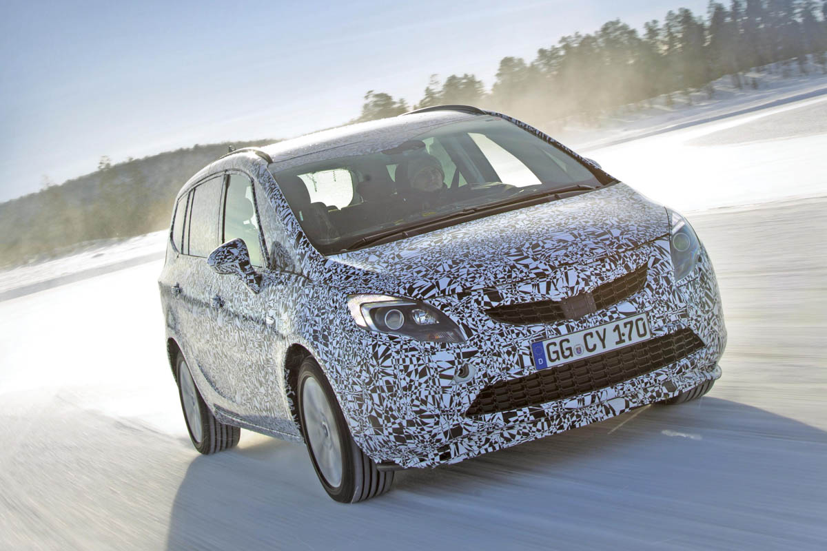 New Vauxhall Zafira front