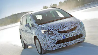 New Vauxhall Zafira front
