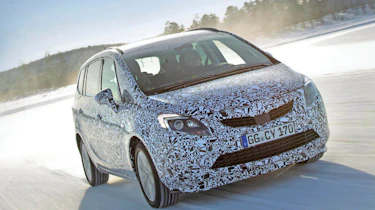 New Vauxhall Zafira front