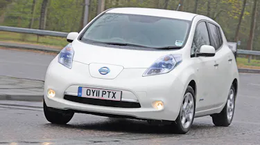 Nissan Leaf corner