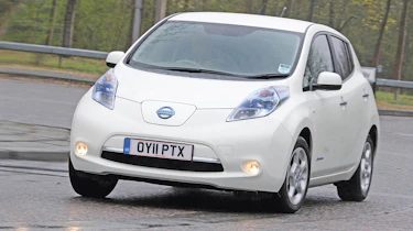 Nissan Leaf corner