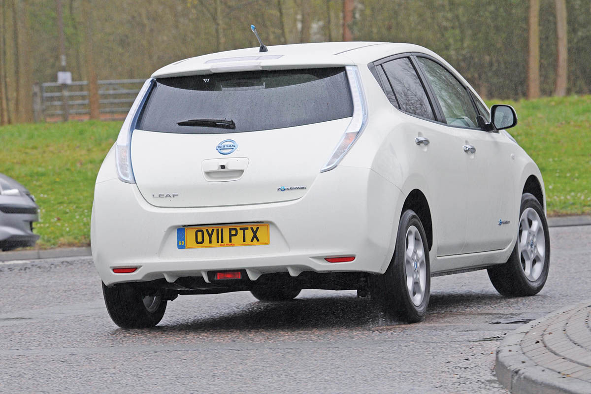 Nissan Leaf rear corner