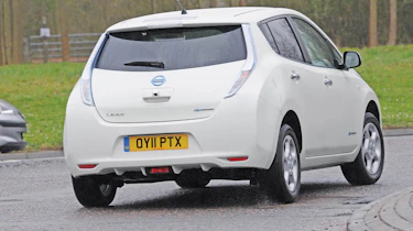Nissan Leaf rear corner