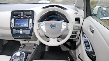Nissan Leaf interior