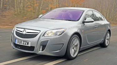 Vauxhall Insignia VXR front track