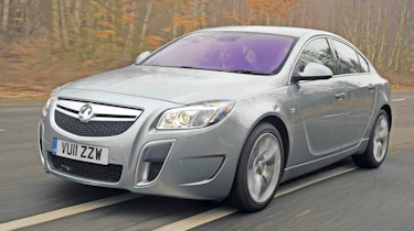 Vauxhall Insignia VXR front track