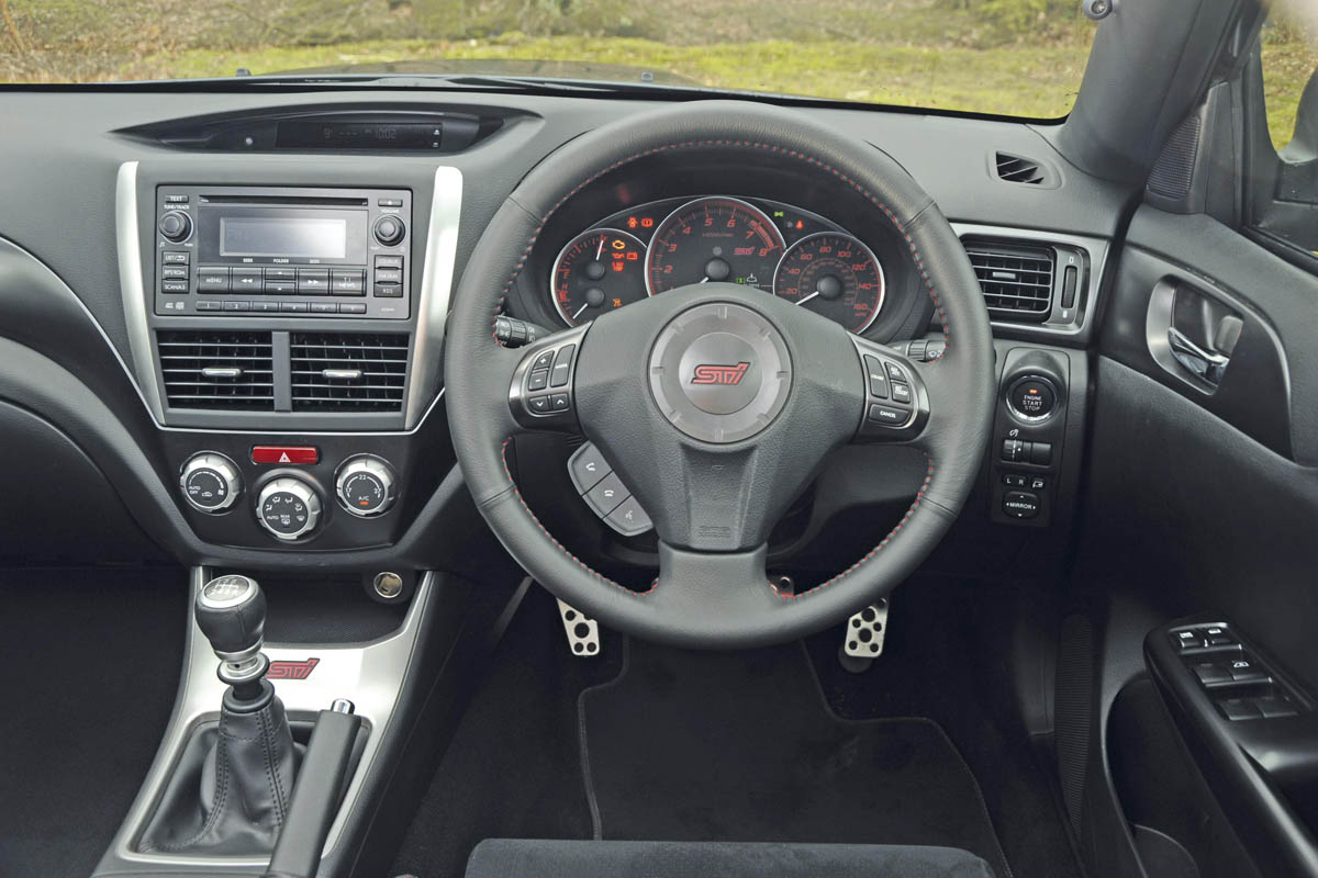 Subaru WRX STi interior