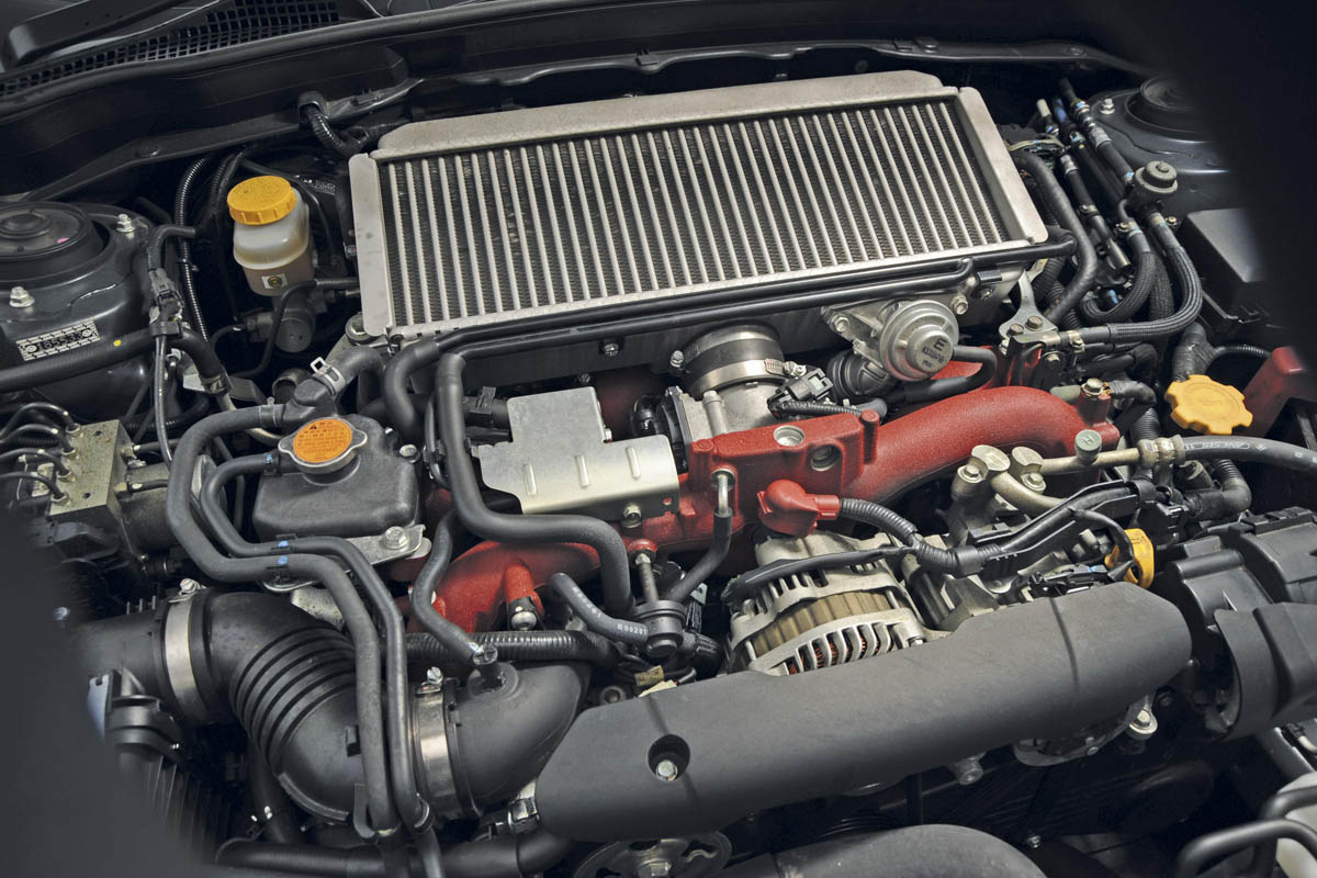 Subaru WRX STi engine