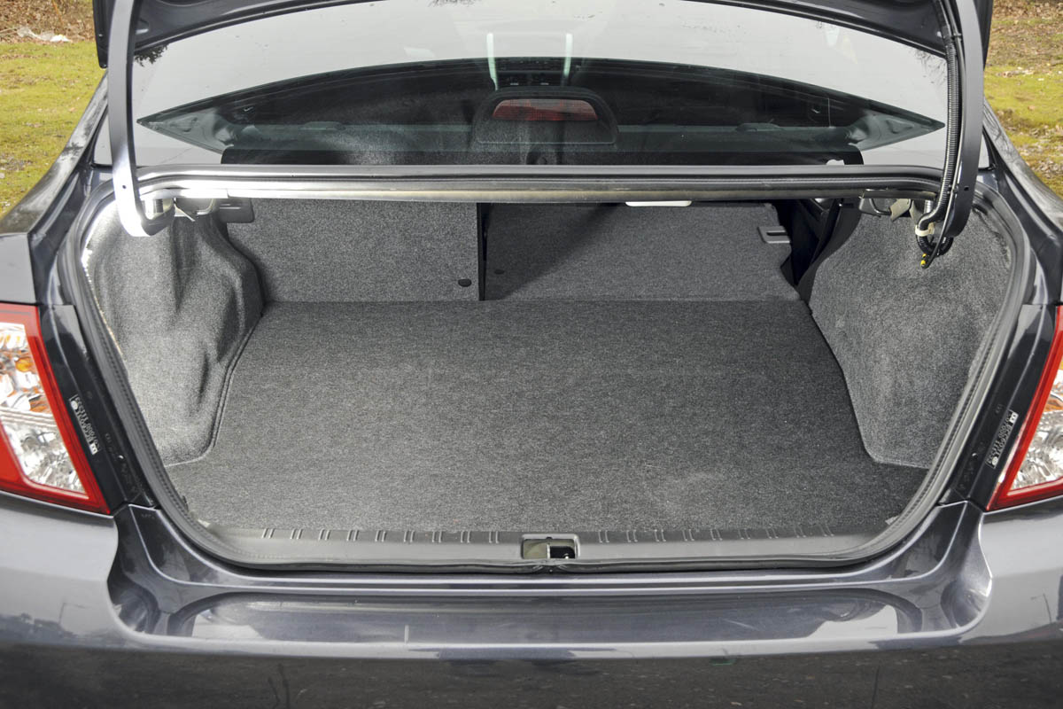 Subaru WRX STi boot