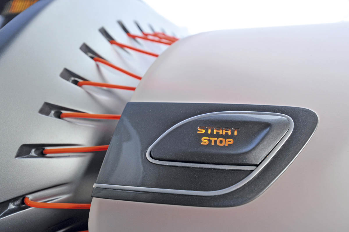 Renault Captur button