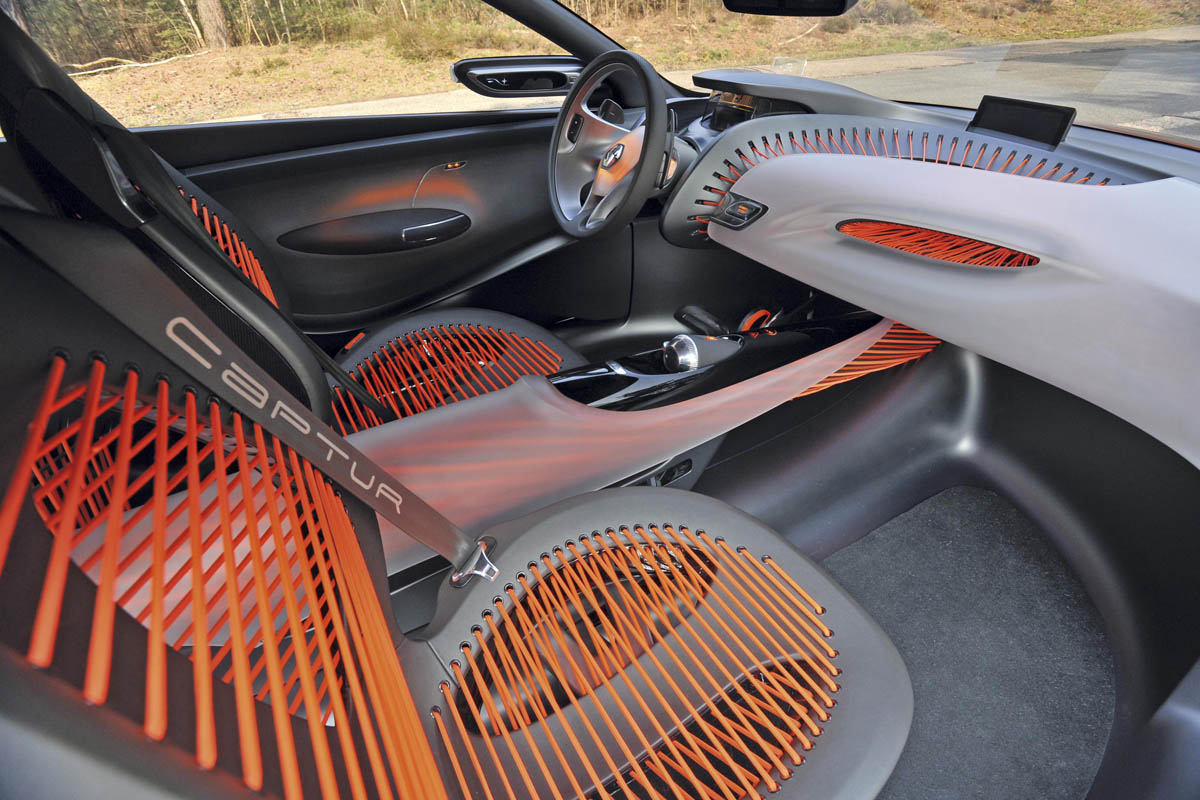 Renault Captur seats