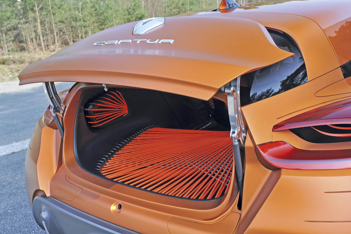Renault Captur boot
