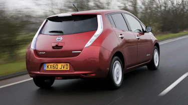 Nissan Leaf rear track