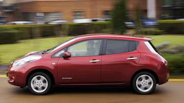 Nissan Leaf side