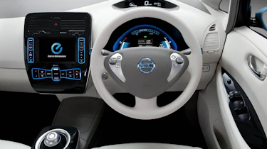 Nissan Leaf interior