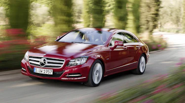Mercedes CLS front track