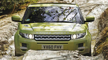 Range Rover Evoque head on