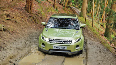 Range Rover Evoque mud