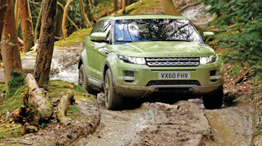 Range Rover Evoque corner
