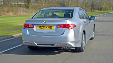 Honda Accord rear track