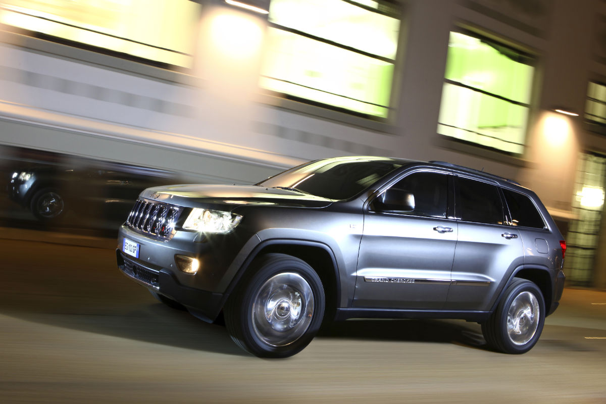 Jeep Grand Cherokee front track