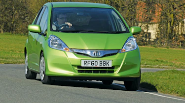 Honda Jazz hybrid corner