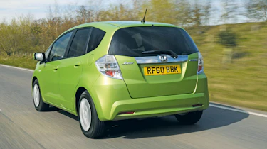 Honda Jazz hybrid rear track