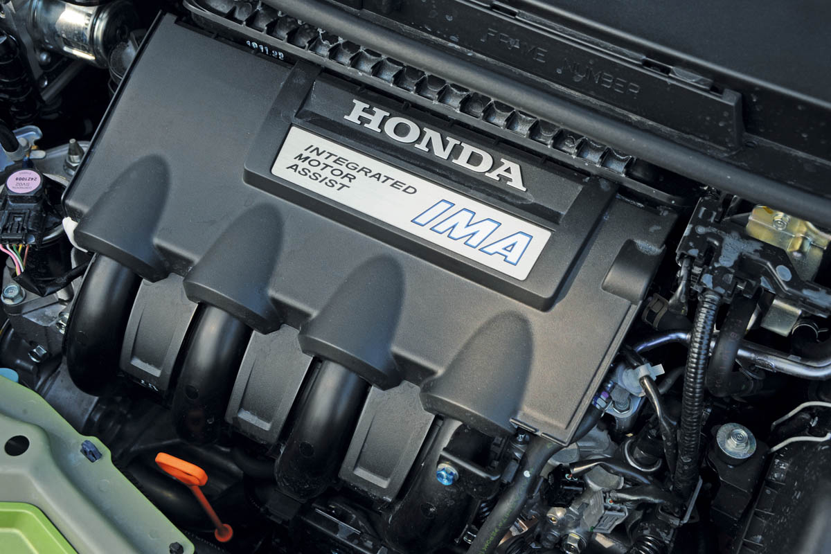 Honda Jazz hybrid engine