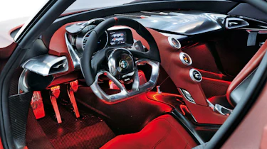 Alfa Romeo 4C interior