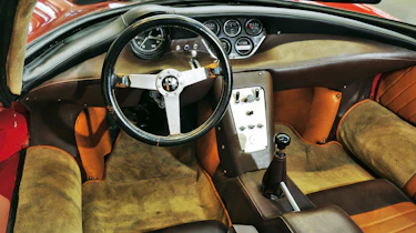 Alfa Romeo 33 Stradale interior