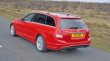 Mercedes C350 Estate rear