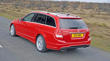 Mercedes C350 Estate rear