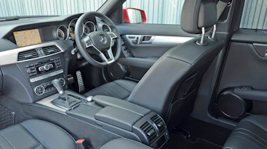 Mercedes C350 Estate interior
