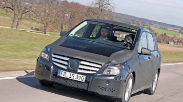 Mercedes B-Class prototype front